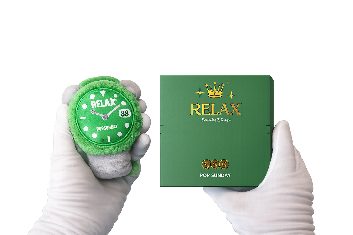 RELAX 1.0 MONTRE EN PELUCHE BOÎTE SURPRISE