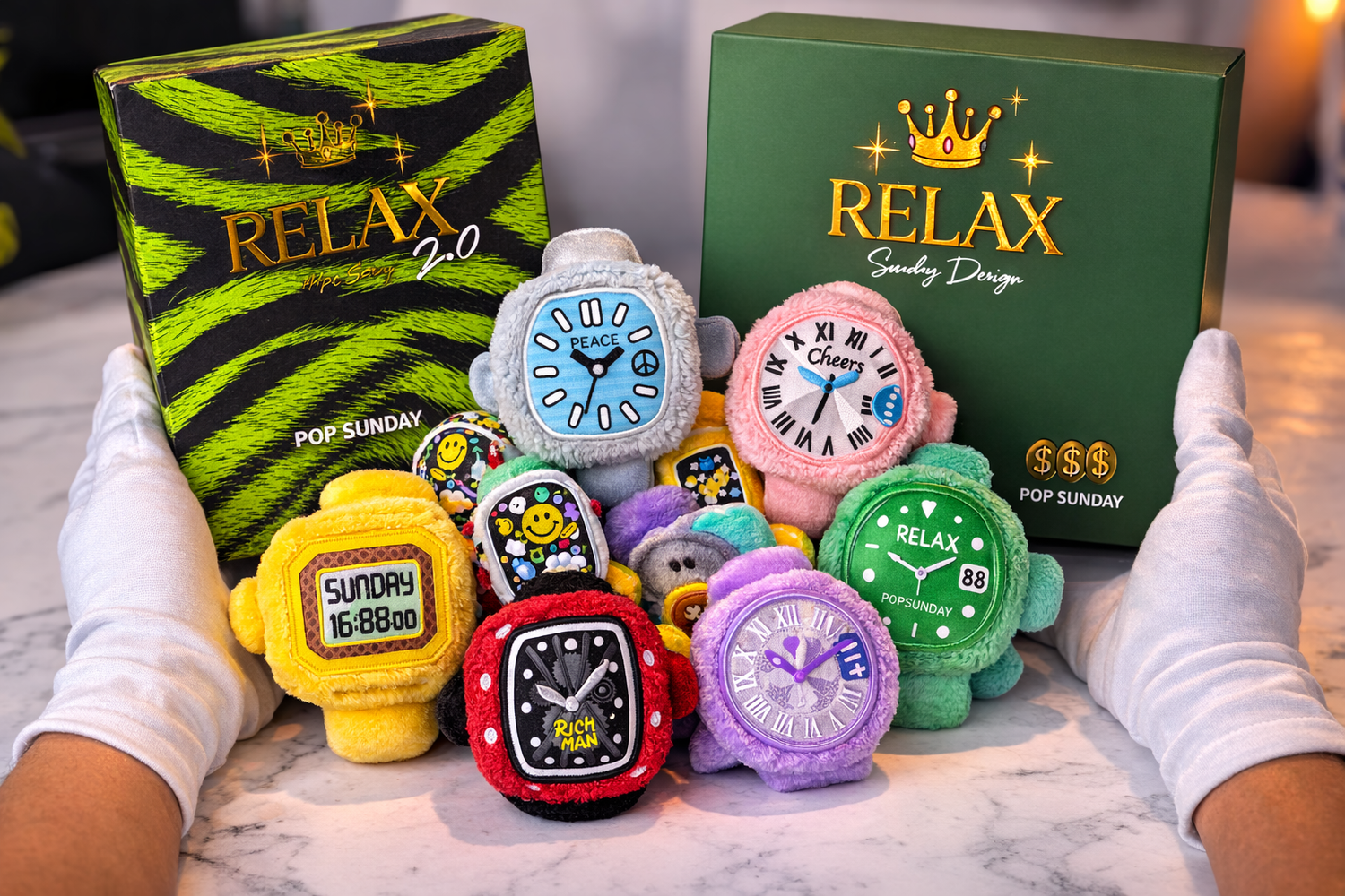 RELAX PLUSH WATCH MYSTERY BOXES