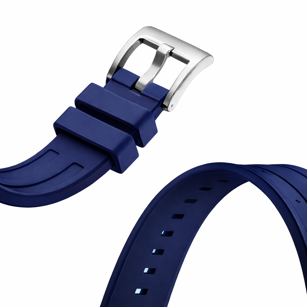 AILANG 8087 SKELETON CHRONOGRAPH QUARTZ BLUE STRAP(BLUE DIAL)
